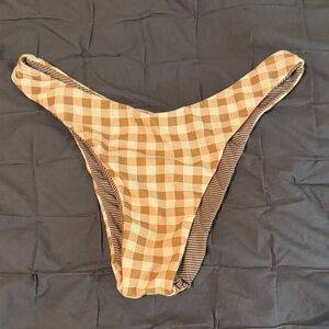 Checkered Bikini Bottom